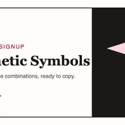 Aesthetic SymbolsAesthetic Symbols logo