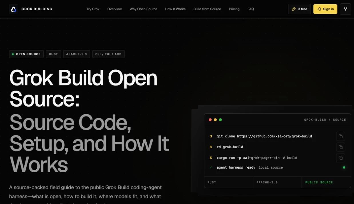 Grok Build screenshot 1