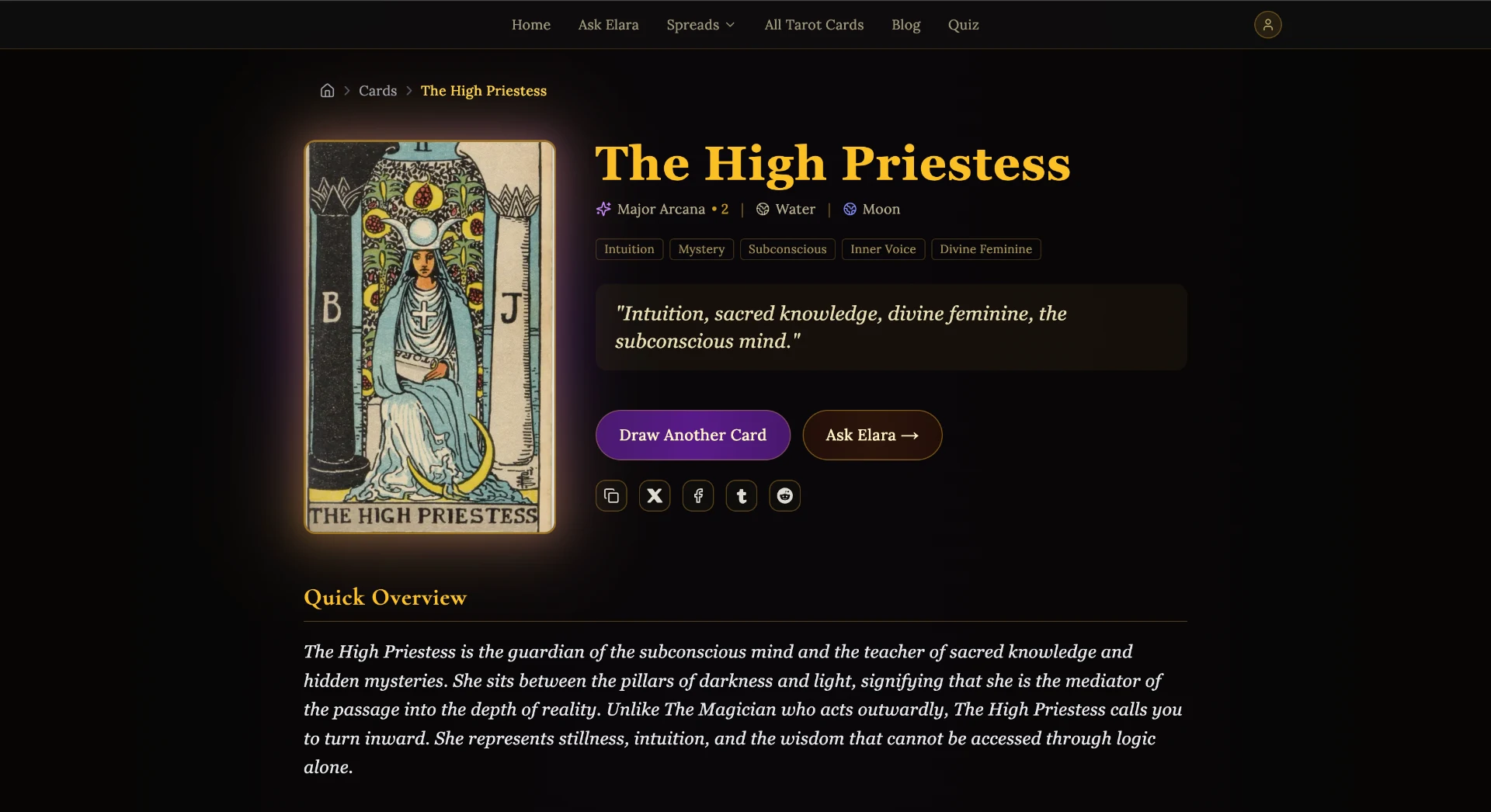 Random Tarot Card screenshot 5