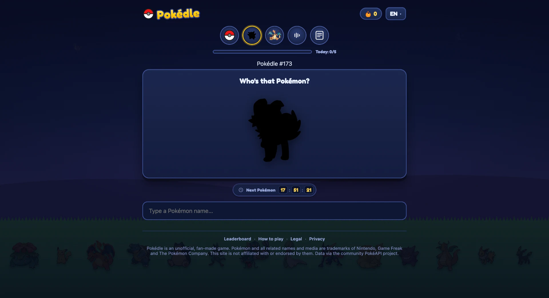 Pokédle screenshot 3