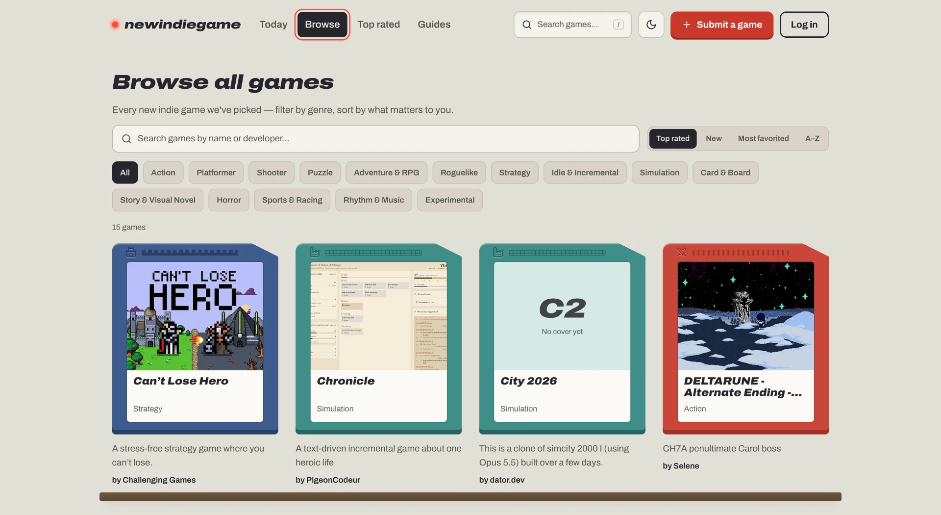 newindiegame screenshot 2