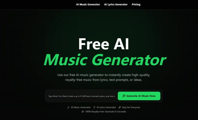 Free Music Creator AI screenshot 1